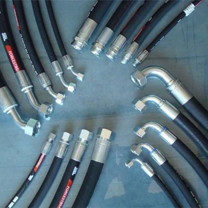 邢台高压油管总成 液压胶管厂家加工定制 耐高温高压油管橡胶管